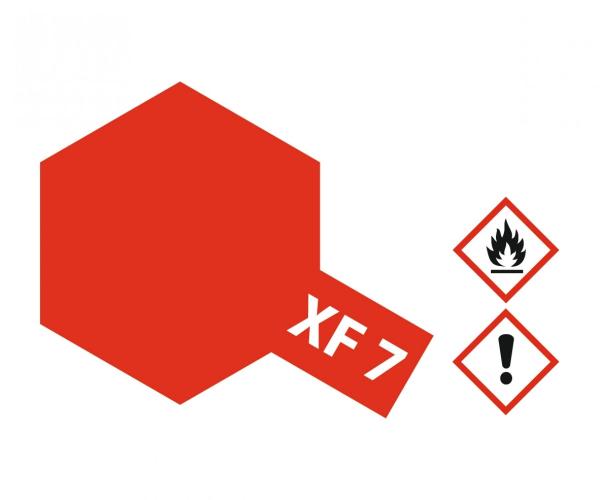 Tamiya XF-Acrylfarbe XF-7 Rot matt Inhalt: 23 ml