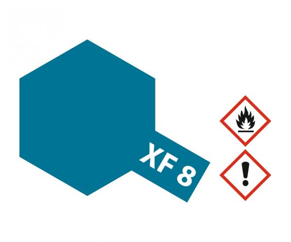 Tamiya XF-Acrylfarbe XF-8 Blau Matt Inhalt: 23 ml