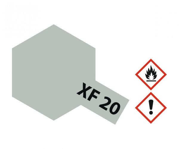 Tamiya XF-Acrylfarbe XF-20 Mittelgrau matt Inhalt: 23 ml