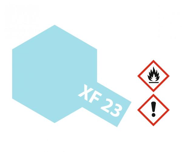 Tamiya XF-Acrylfarbe XF-23 Hellblau matt Inhalt: 23 ml