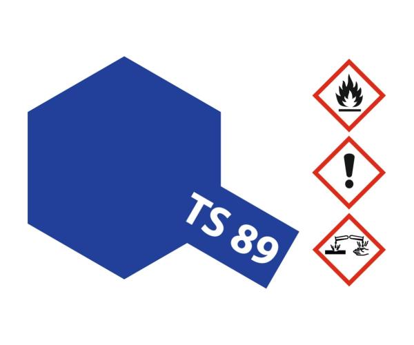 Tamiya TS-Farbspray TS-89 Blau Perleffekt Inhalt: 100 ml