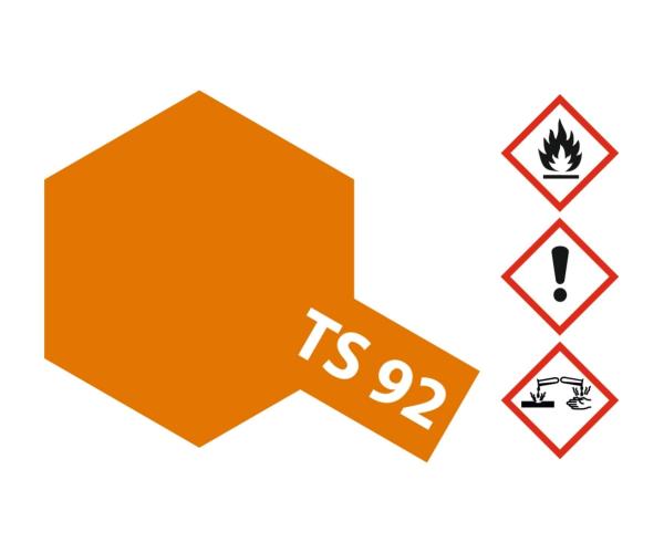 Tamiya TS-Farbspray TS-92 Metallic Orange Inhalt: 100 ml