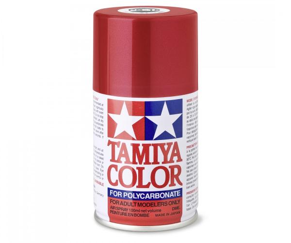 Tamiya PS-Farbspray PS-15 Metallic Rot Polycarbonat Inhalt: 100 ml