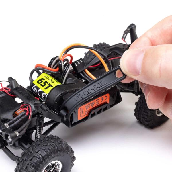 1/30 SCX30 Chevrolet K10 4X4 RTR Brushed Rock Crawler (Battery & Charger Included), Green