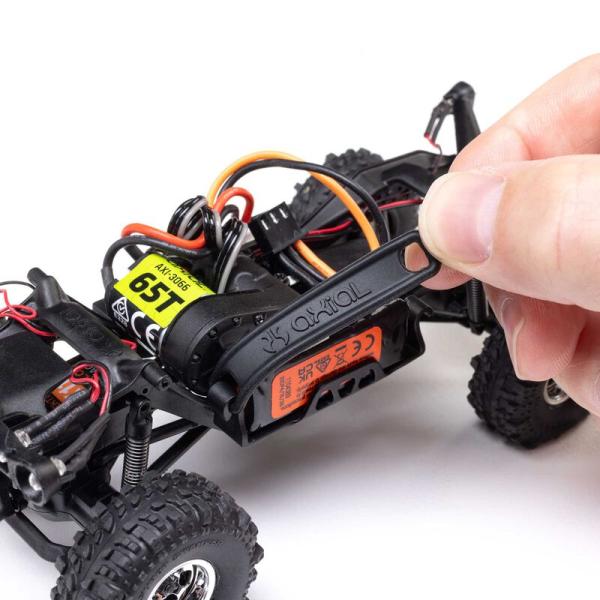 Axial 1/30 SCX30 Chevrolet K10 4X4 RTR Brushed Rock Crawler (Battery & Charger Included), Black