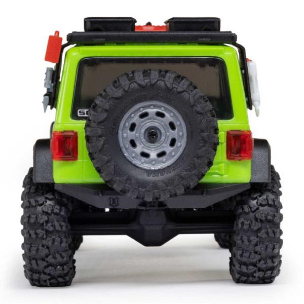 Axial 1/30 SCX30 Jeep Wrangler JLU 4X4 RTR Brushed Rock Crawler (Battery & Charger Included), Green