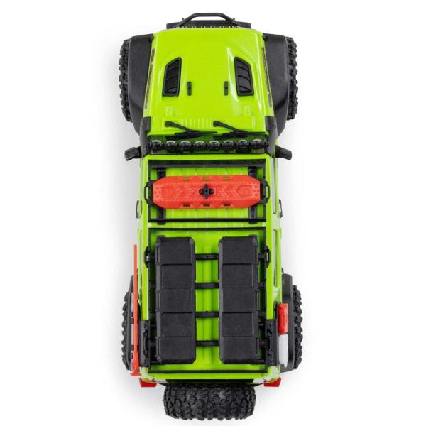 Axial 1/30 SCX30 Jeep Wrangler JLU 4X4 RTR Brushed Rock Crawler (Battery & Charger Included), Green