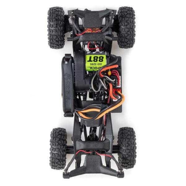 1/30 SCX30 Jeep Wrangler JLU 4X4 RTR Brushed Rock Crawler (Battery & Charger Included), White