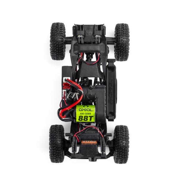 Axial 1/30 SCX30 Jeep CJ-7 GenRight 4X4 RTR Brushed Rock Crawler (Battery & Charger Included), Red