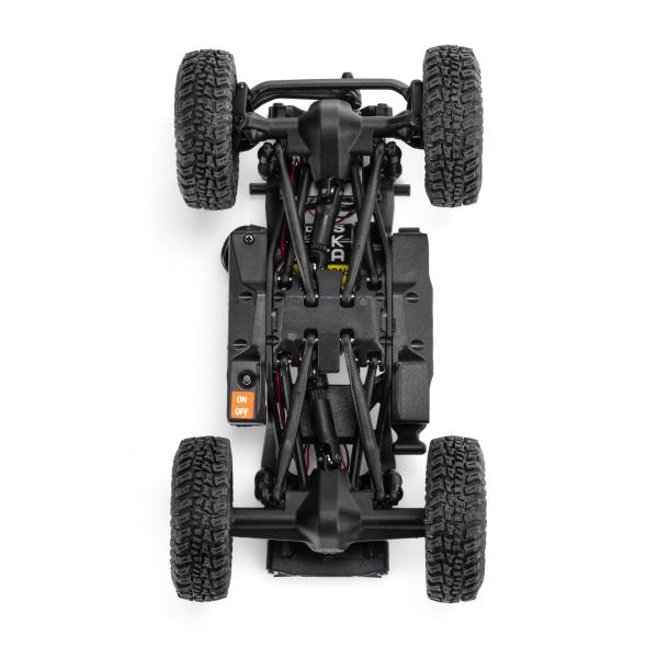 Axial 1/30 SCX30 Jeep CJ-7 GenRight 4X4 RTR Brushed Rock Crawler (Battery & Charger Included), Red