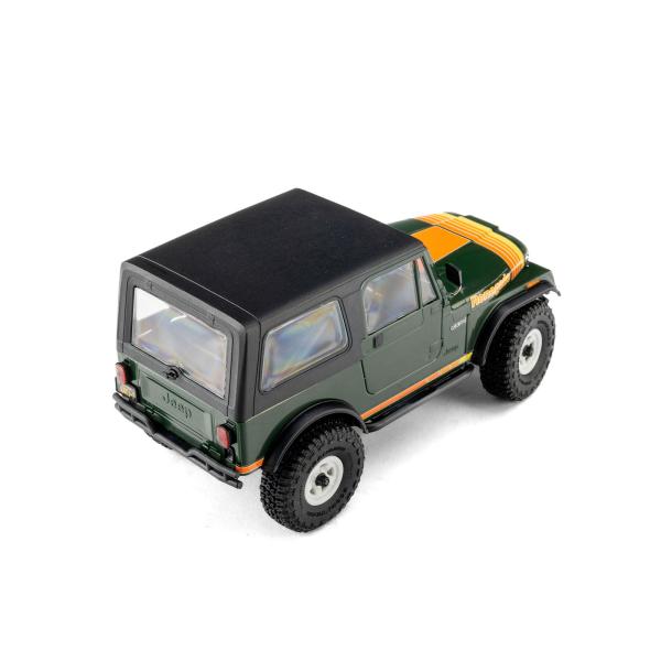 Axial 1/30 SCX30 Jeep CJ-7 Renegade 4X4 RTR Brushed Rock Crawler (Battery & Charger Included), Green