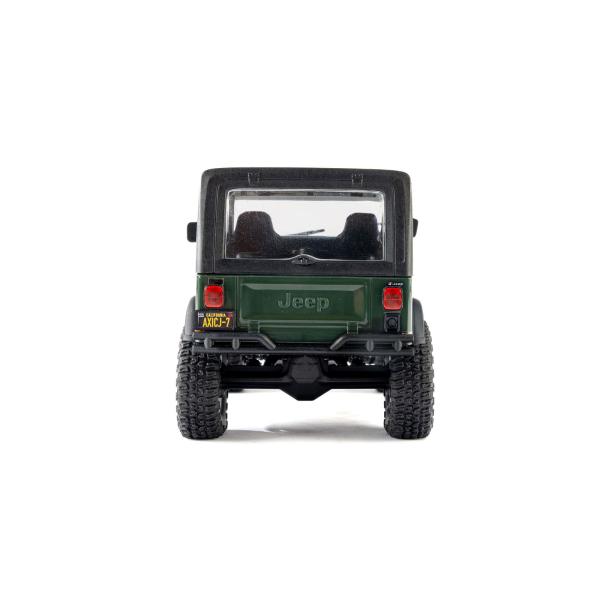 Axial 1/30 SCX30 Jeep CJ-7 Renegade 4X4 RTR Brushed Rock Crawler (Battery & Charger Included), Green