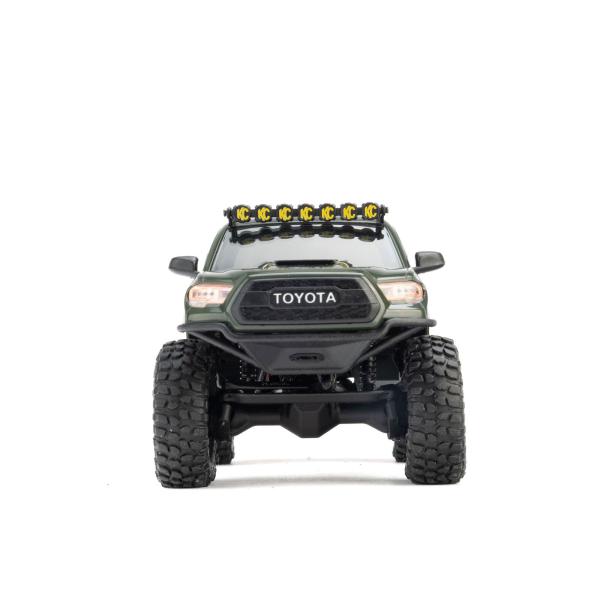 Axial 1/30 SCX30 Toyota Tacoma TRD Pro Extreme Off-Road 4X4 RTR Brushed Rock Crawler (Battery & Charger Included), Green