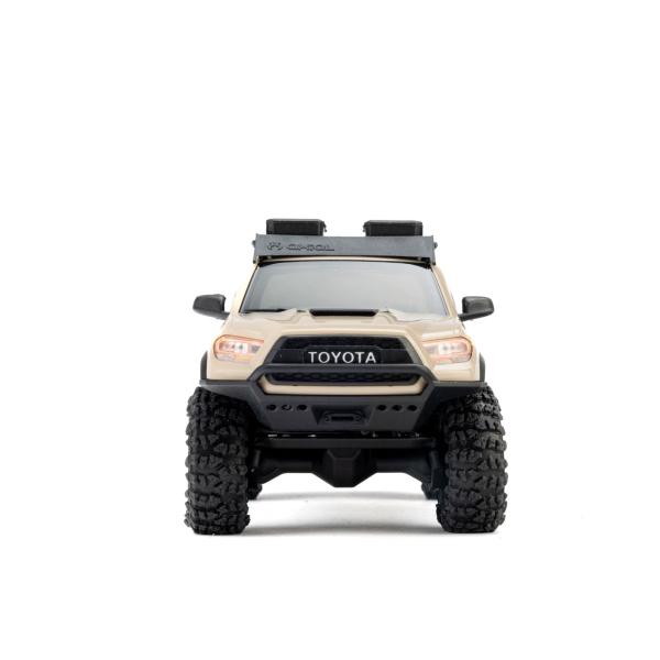 Axial 1/30 SCX30 Toyota Tacoma TRD Pro Overland Edition 4X4 RTR Brushed Rock Crawler (Battery & Charger Included), Tan