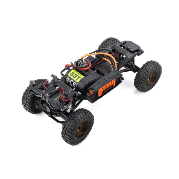 Axial 1/30 SCX30 Toyota Tacoma TRD Pro Overland Edition 4X4 RTR Brushed Rock Crawler (Battery & Charger Included), Tan