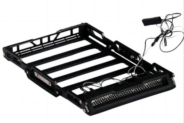 DACHGEPÄCKTRÄGER SCHWARZ MIT LICHT GPM TRX-4M