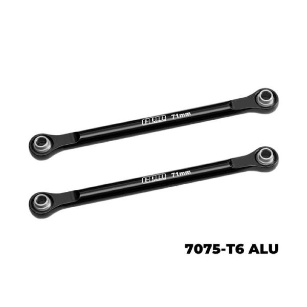 Alu Spur- Sturzstangen schwarz (2) GPM TRX Mini XRT