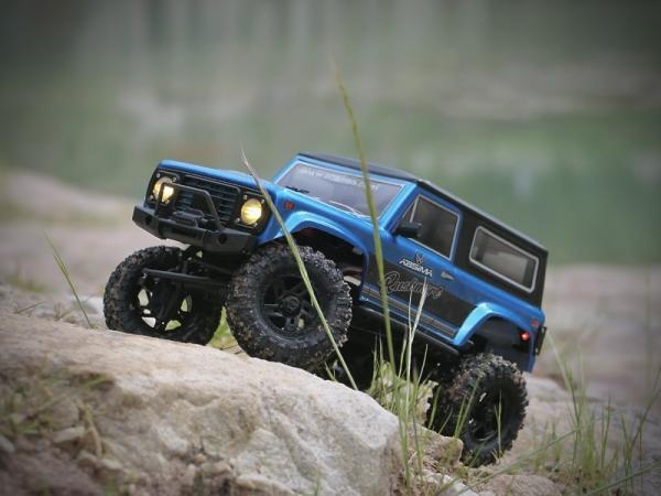 HOBBY PLUS RC 1:18 CRAWLER "CR18P V3" RUSHMORE BL CYAN RTR