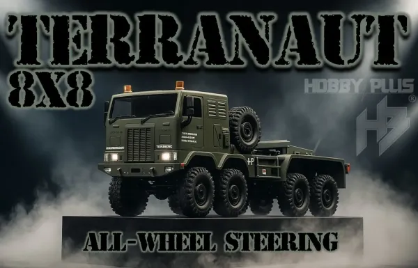 HOBBY PLUS RC CR-18P 8X8 TERRANAUT 1/18 RTR (AWS) GRÜN