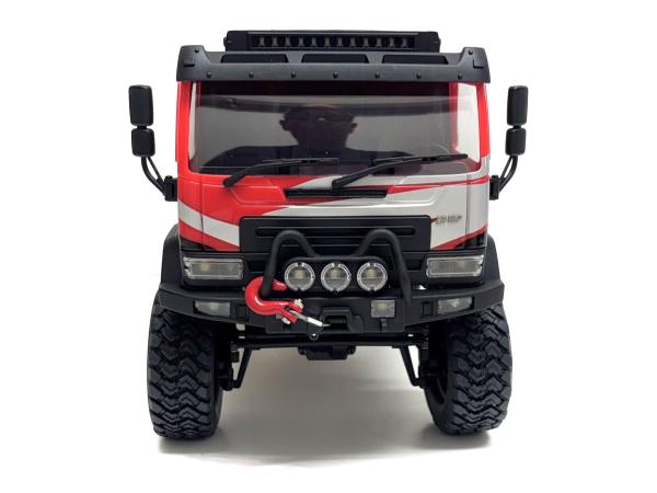 Hobby Plus 1:18 "DKR-4 Fortis" Rally Truck brushed RTR - Red