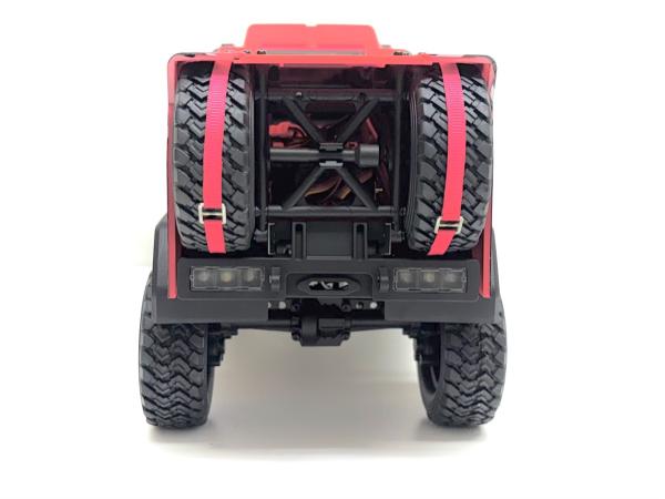 Hobby Plus 1:18 "DKR-4 Fortis" Rally Truck brushed RTR - Red