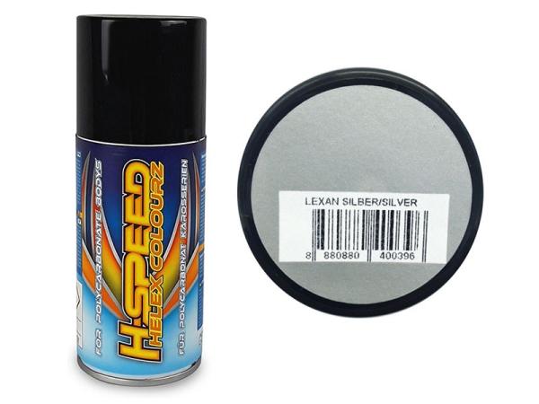 LEXAN SPRAY SILBER/SILVER 150ML H-SPEED NP126