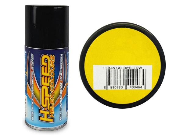LEXAN SPRAY GELB/YELLOW 150ML H-SPEED NP126