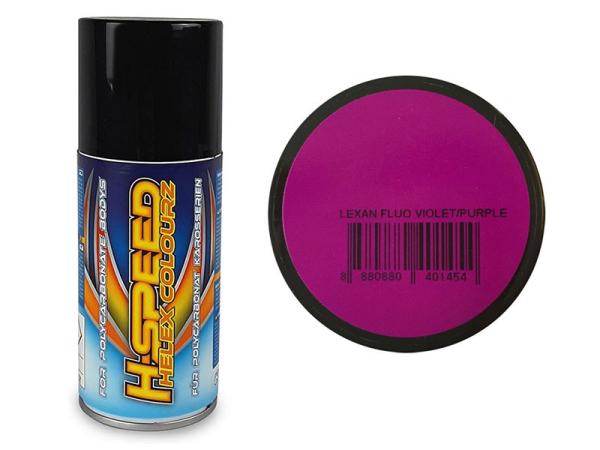 LEXAN SPRAY FLUO VIOLETT/PURPLE 150ML H-SPEED NP126