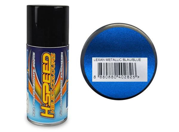 LEXAN SPRAY METALLIC BLAU / BLUE 150ML H-SPEED NP126