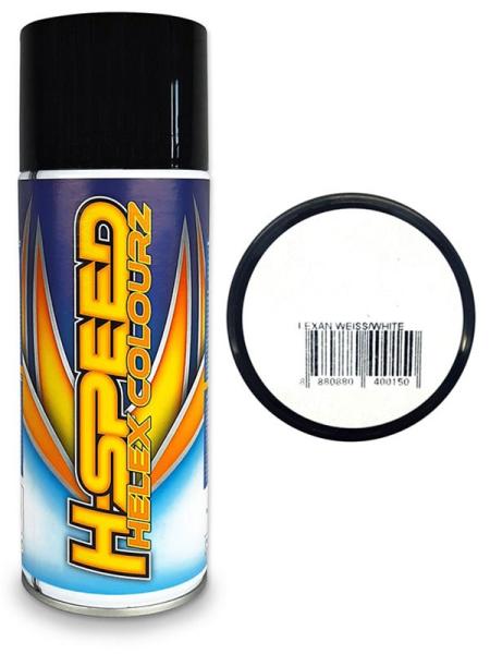 LEXAN SPRAY WEISS/WHITE 400ML H-SPEED NP126