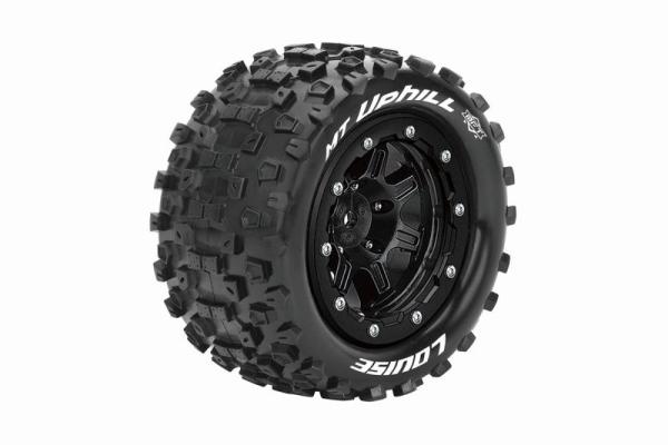 MT-Uphill MFT soft auf BL-Felge schwarz 17mm (1/2) (2) LOUISE für TRX Maxx *J*