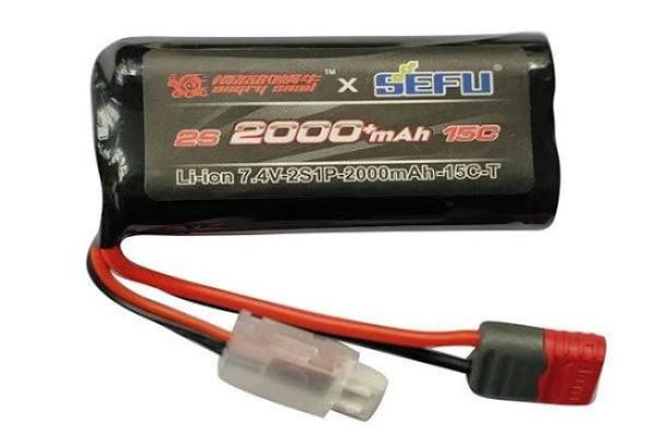 MJX Akku 2S 2000 mAh T-Stecker