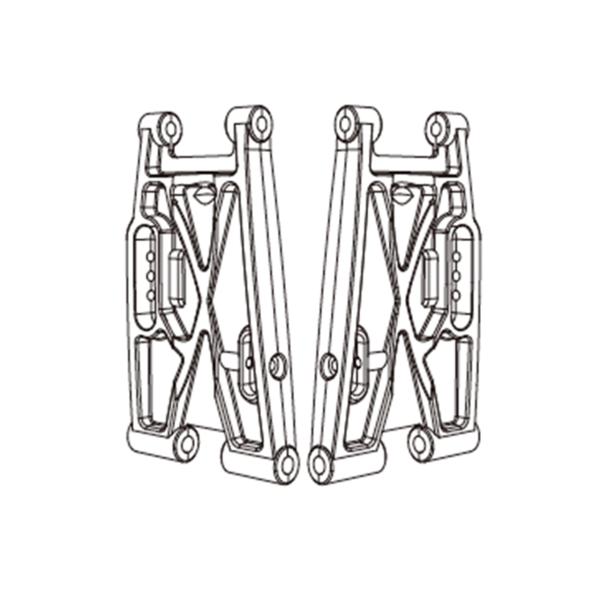 MJX Querlenker hinten unten