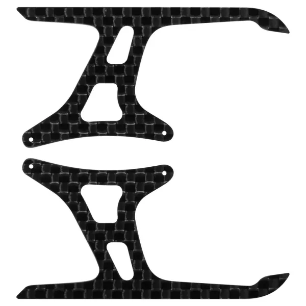 Rakonheli CNC Carbon Fiber Landing Skid (2) (for nCPX737)