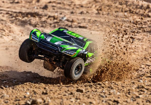 TRAXXAS MAXX-SLASH 6S 4X4 GRÜN 1/8 SHORT-COURSE-TRUCK RTR BRUSHLESS, OHNE AKKU/LADEGERÄT