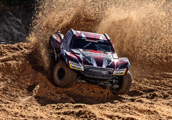 TRAXXAS MAXX-SLASH 6S 4X4 ROT 1/8 SHORT-COURSE-TRUCK RTR BRUSHLESS, OHNE AKKU/LADEGERÄT
