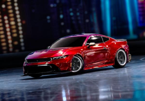 Traxxas Ford Mustang 4-TEC Drift rot