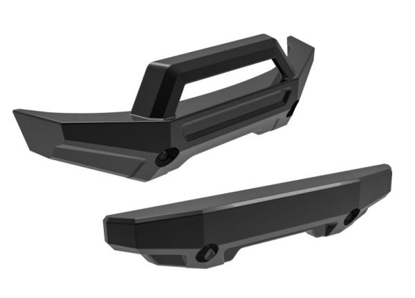 BUMPER V/H SCHWARZ TRAXXAS MINI-MAXX