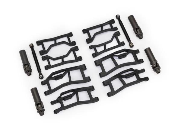 WIDEMAXX AUFHÄNGUNGS-KIT SCHWARZ TRAXXAS MINI XRT