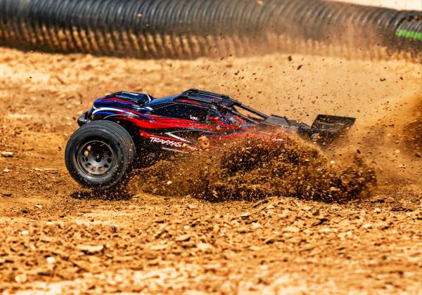TRAXXAS MINI-XRT V2 3S-POWER 4X4 ROT 1/16 MONSTER-TRUCK RTR BRUSHLESS, HD-TEILE, MIT 2S LIPO/LADER