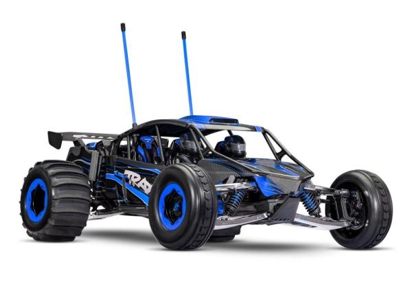 TRAXXAS FUNCO RWD 8S VXL BLAU 1/6 SAND CAR RTR BRUSHLESS, OHNE AKKU/LADEGERÄT PROMO0626
