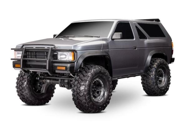 TRAXXAS TRX-4 Nissan Pathfinder / Terrano silber 1/10 RTR Brushed, Clipless, ohne Akku und Ladegerät
