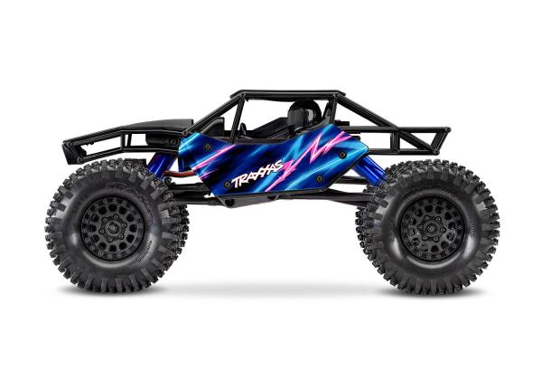 TRAXXAS TXC-4M EXTREME CRAWLER 1/18 RTR BLAU BRUSHLESS, MIT 3S AKKU UND LADEGERÄT