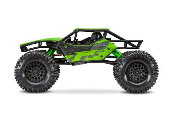TRAXXAS TXC-4M EXTREME CRAWLER 1/18 RTR GRÜN BRUSHLESS, MIT 3S AKKU UND LADEGERÄT