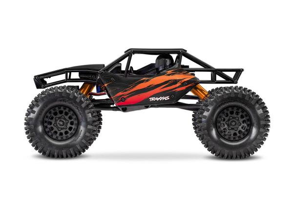 TRAXXAS TXC-4M EXTREME CRAWLER 1/18 RTR ORANGE BRUSHLESS, MIT 3S AKKU UND LADEGERÄT
