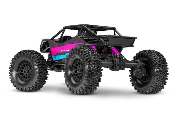 TRAXXAS TXC-4M EXTREME CRAWLER 1/18 RTR PINK BRUSHLESS, MIT 3S AKKU UND LADEGERÄT