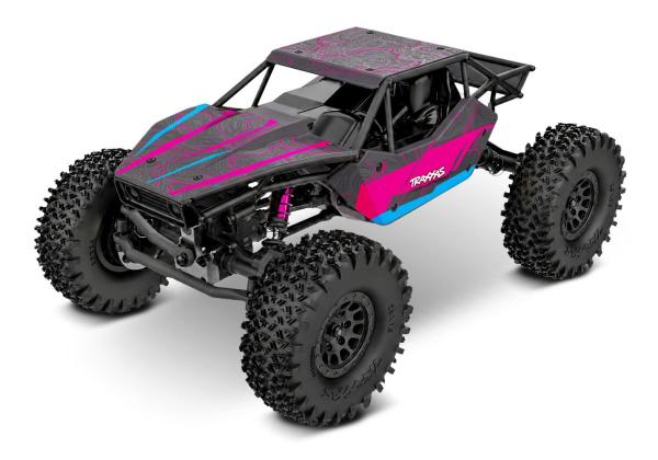 TRAXXAS TXC-4M EXTREME CRAWLER 1/18 RTR PINK BRUSHLESS, MIT 3S AKKU UND LADEGERÄT