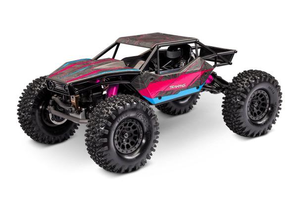 TRAXXAS TXC-4M EXTREME CRAWLER 1/18 RTR PINK BRUSHLESS, MIT 3S AKKU UND LADEGERÄT