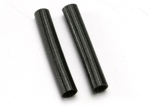 HITZESCHILDROHR GLASFASER (2) TRAXXAS NITRO RUSTLER/SLASH, T-MAXX, JATO, SLAYER, REVO