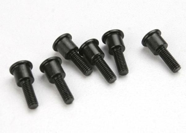 DÄMPFERLAGER-SCHRAUBEN MIT INNENSECKSKANT (6) TRAXXAS (FÜR ULTRA-DÄMPFER)